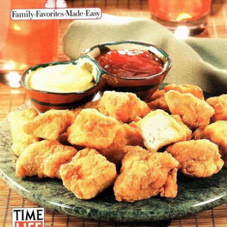 Chicken Poppers with Dipping Duo