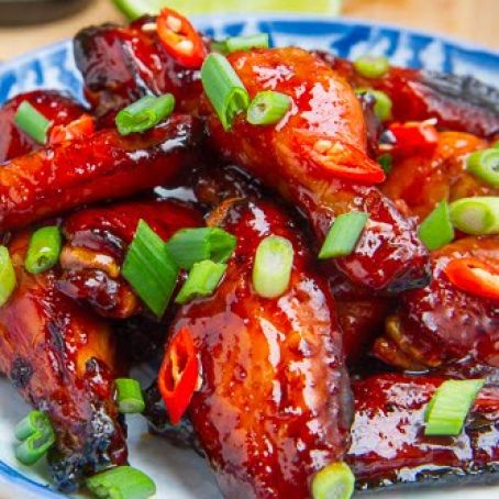 Vietnamese Style Caramel Chicken Wings