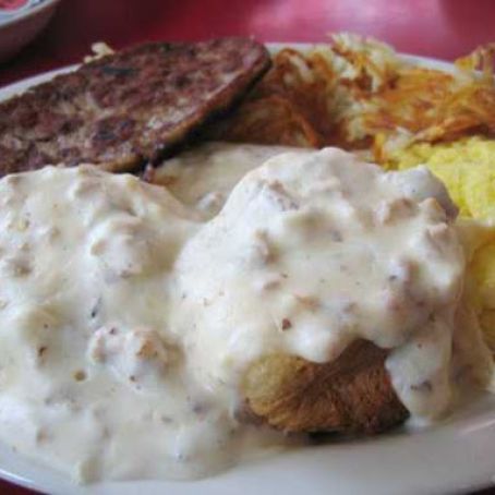 Buttermilk Biscuits & Sausage Gravy