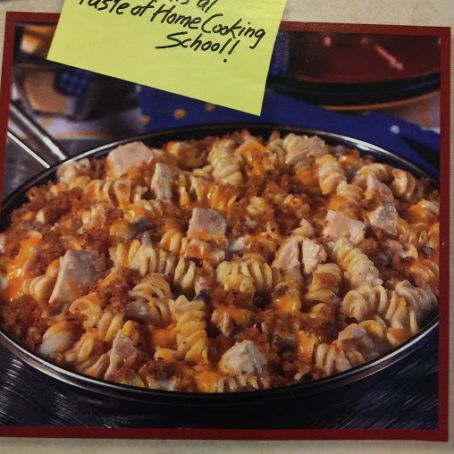 Tuna and Pasta Cheddar Melt