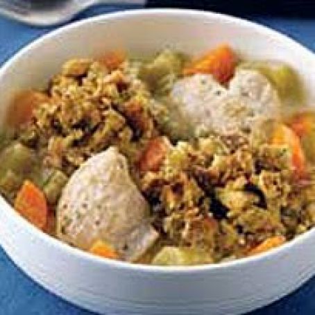Slow-Cooked Chicken & Dumplings