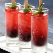 Blackberry Prosecco Popsicles