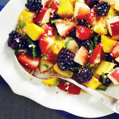 Honey-Mint Fruit Salad