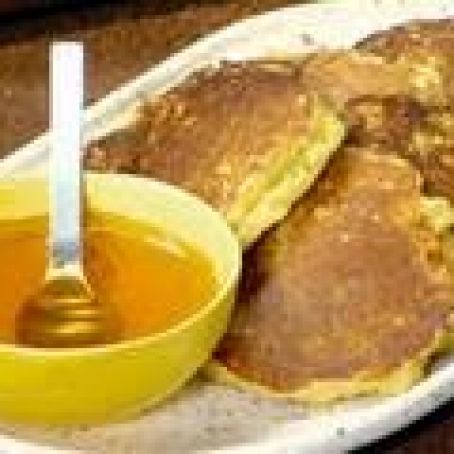 Corn Cakes with Honey