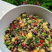 QUINOA SALAD WITH BLACK BEANS