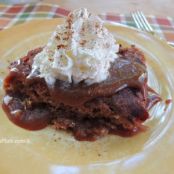 Warm Cinnamon Pudding Cobbler