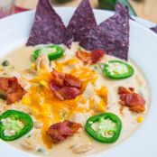 Jalapeno Popper Chicken Soup