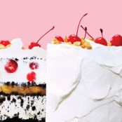 Banana Split Ice Cream Cake