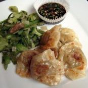 Smoked Chicken Pot Stickers
