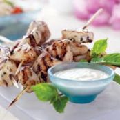 Thai Basil Chicken Kabobs