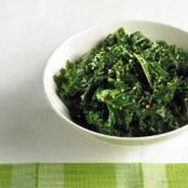 Sesame Kale with Garlic and Ginger