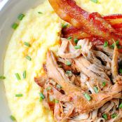 Slow Cooker Apple Butter Glazed Pork Tenderloin