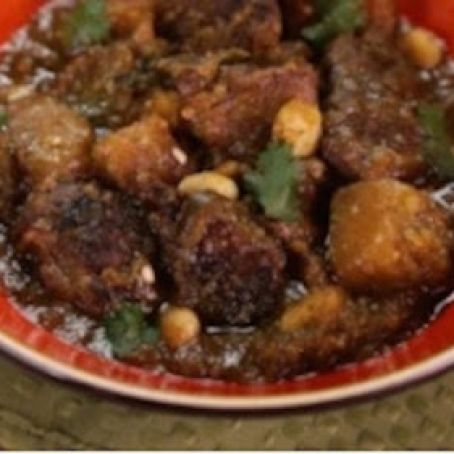 Pork and hominy stew