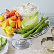 Basil Aïoli with Crudités