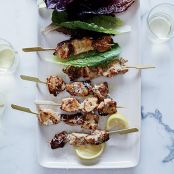 Chicken Caesar Skewers
