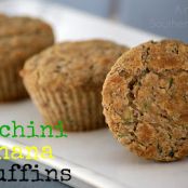 muffin - zucchini banana muffins