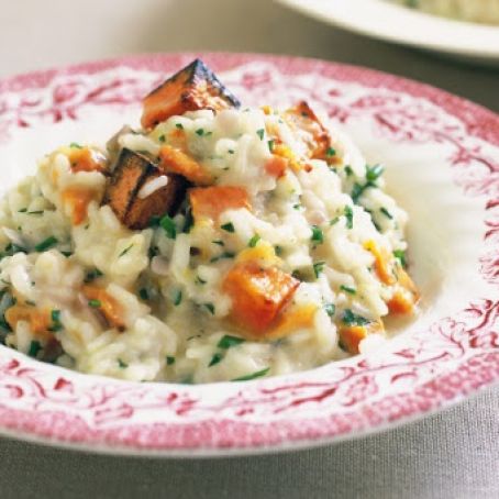 Roast Pumpkin and Herb Risotto