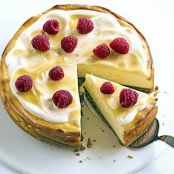 Luscious Lemon Baked Cheesecake