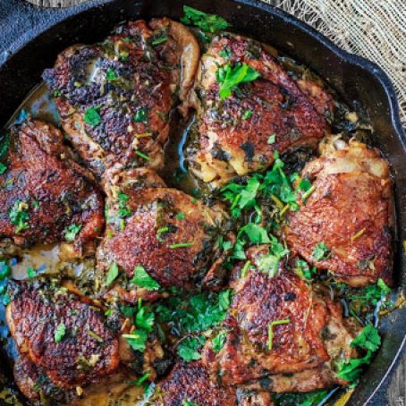Cilantro Lime Chicken Thighs