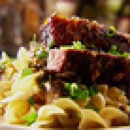 Beef Stroganoff with Buttered Noodles