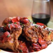Chicken Cacciatore with Red Wine