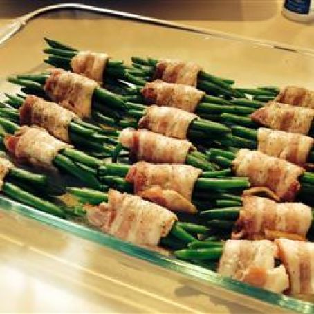 Sweet Green Bean Bundles