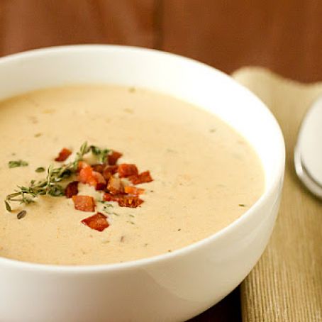 Cheddar and Ale Soup