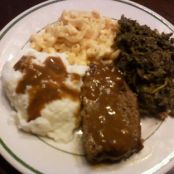 Onion and Brown Gravy Meatloaf