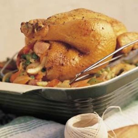 Chicken with Garden Vegetables