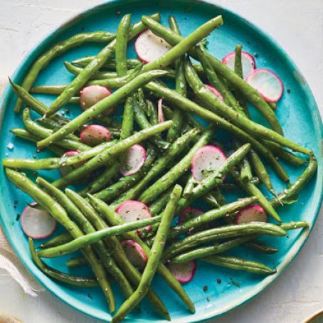 Green Beans & Radish Saute