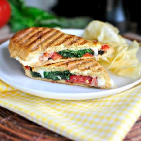 Pressed Caprese Sandwich