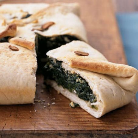 Spinach-Feta Calzone Casserole