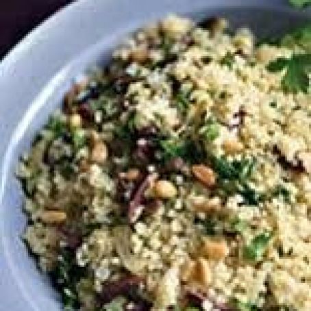 Quinoa with Herbs and Mixed Olives