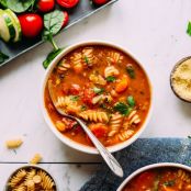 1-Pot Vegan Minestrone 