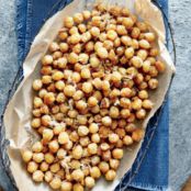 Crispy Parmesan Chickpeas
