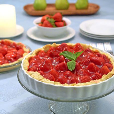 Strawberry Pie from Platter Talk