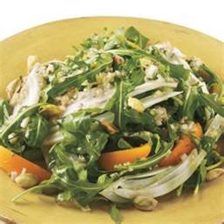 Arugula, Fennel, and Apricot Salad