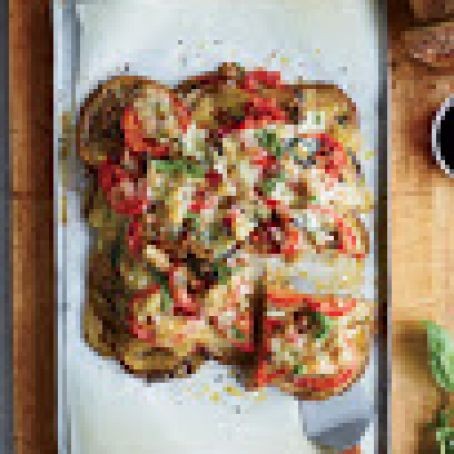 Grilled Eggplant Parmesan