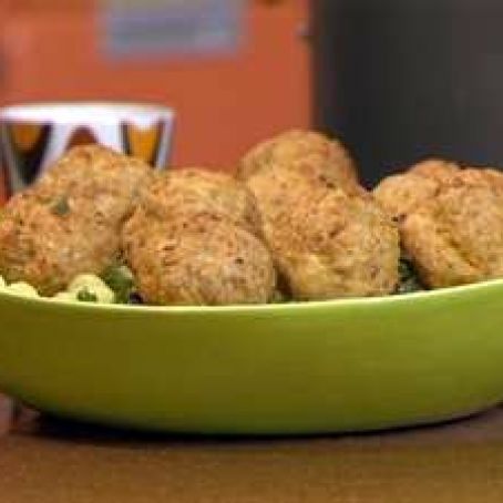 Mini Chicken Sausage Meatballs with Gnocchi and Tomato Sauce(Rachel Ray)