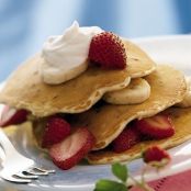 Chocolate Chip-Banana Pancakes