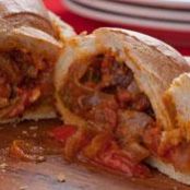 Sausage Stuffed Bread Bowl