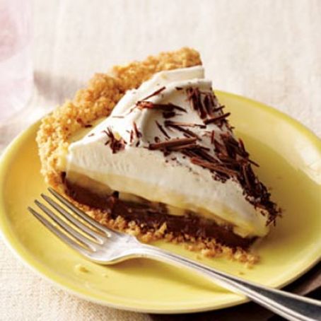 Black Bottom Banana Cream Pie (Rachaell Ray)