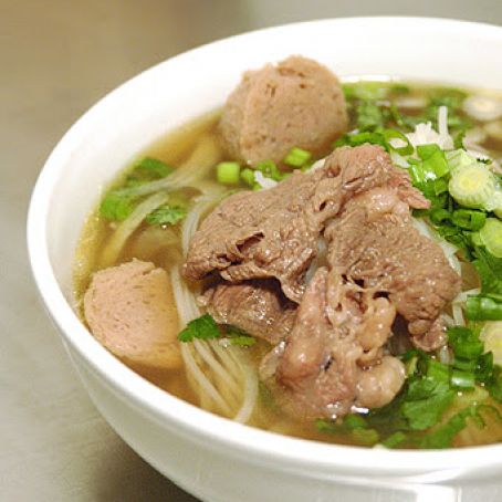 (Pho Bo) Beef Pho Noodle Soup by Andrea Nguyen