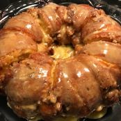 Cream Cheese Orange Biscuit Ring