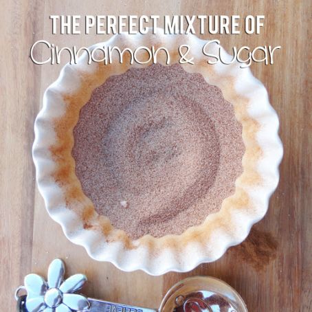 The Perfect Mixture of Cinnamon Sugar
