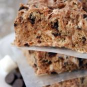 Chewy No-Bake Chocolate Chip Cookie Treats