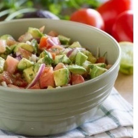 Avocado and Tomato Salad