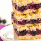 Blueberry-Lemon Crunch Bars