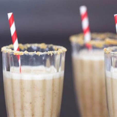 Salted Caramel Milkshake, Healthy