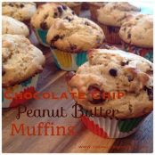Peanut Butter Chocolate Chip Muffins